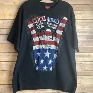 COCO BONGO USA Black T-Shirt